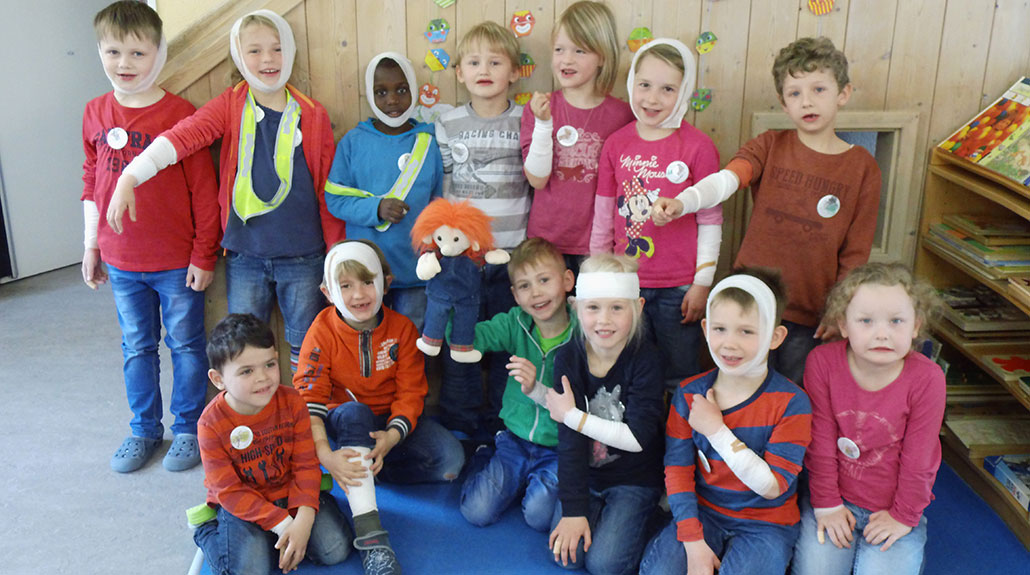 DRK besucht den Ratz und Rübe Kindergarten – Grevenbrück aktiv